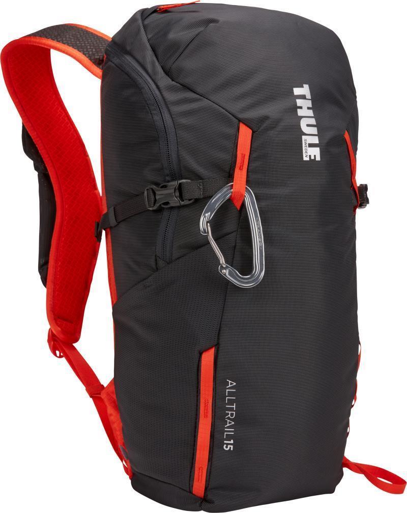 AllTrail Hiking Backpack 15L - obsidian / roarange 1