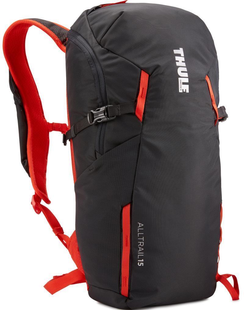 AllTrail Hiking Backpack 15L - obsidian / roarange 1