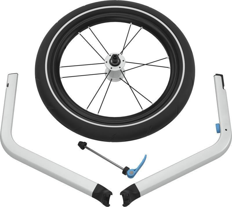 Chariot Jog Kit 2 - Lite / Cross - Black / Silver 1