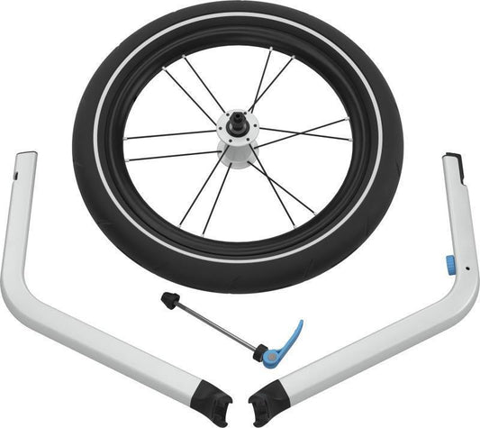Chariot Jog Kit 2 - Lite / Cross - Black / Silver 1