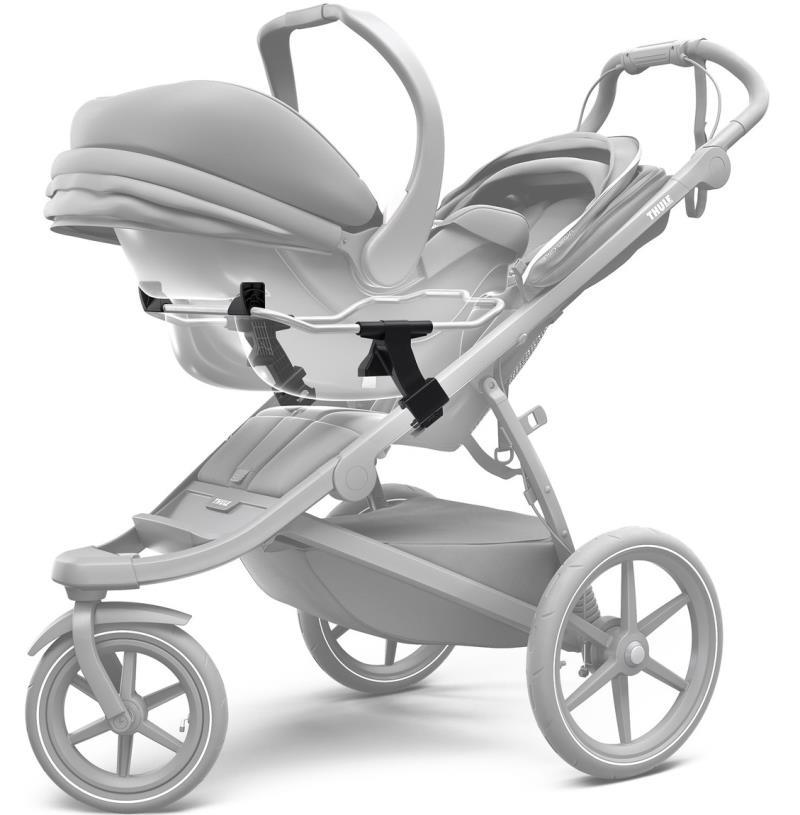 Chicco Infant Car Seat Adpater - Glide / Urban Glide - black 1