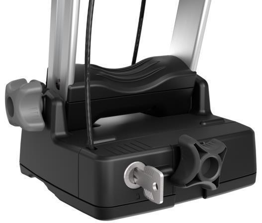 Front Wheel Holder - Silver / Black 5