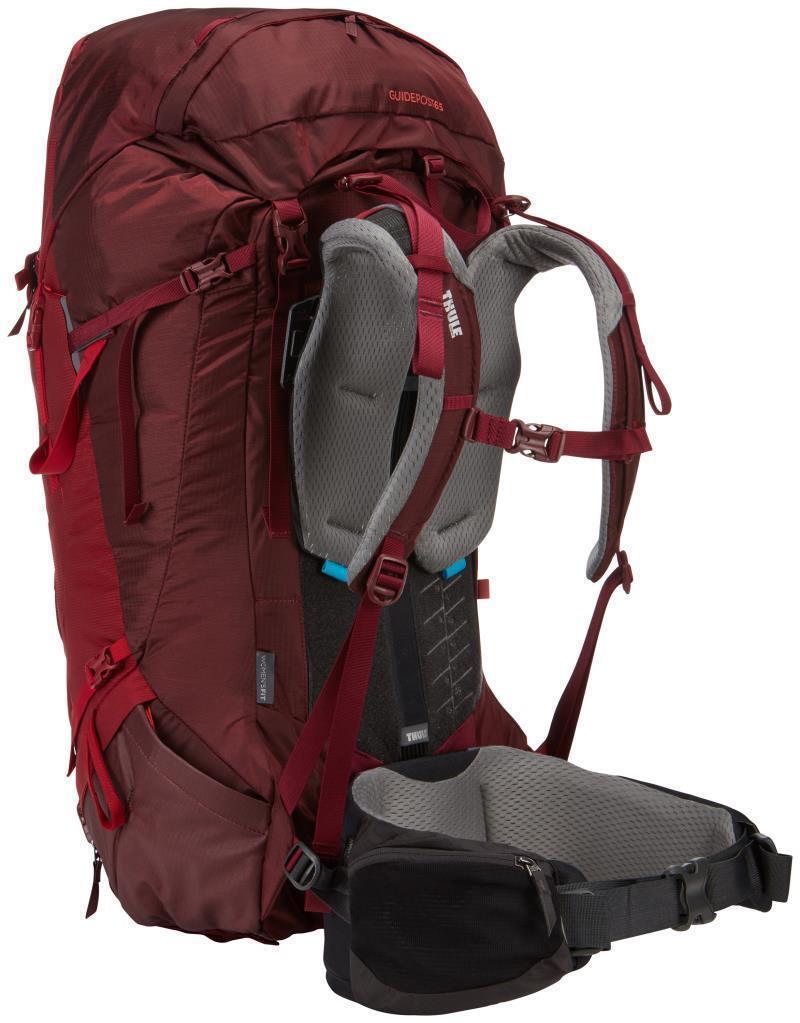 Guidepost Backpacking Pack 65L - Womens - bordeaux 1