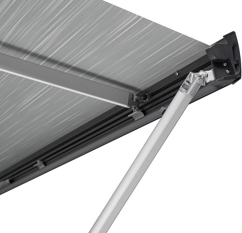 Hideaway Awning 8.5` - Rack Mount - Black 4