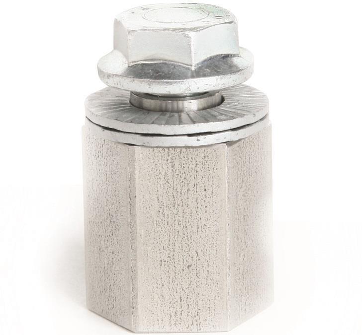 Internal Hub Hitch Adapter - Shimano - Silver 1