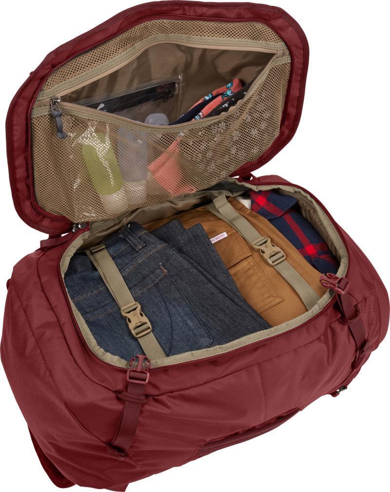 Landmark Travel Pack 40L - Womens - Bordeaux 7