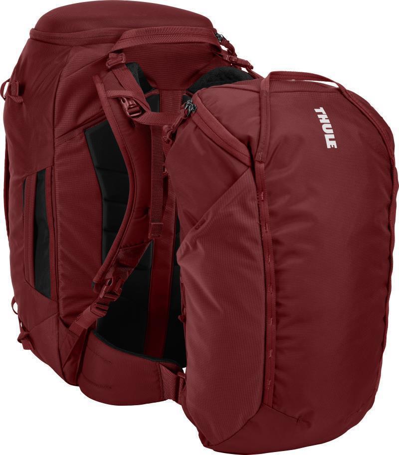 Landmark Travel Pack 60L - Womens - Dark Bordeaux 7