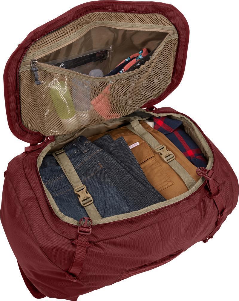 Landmark Travel Pack 70L - Womens - Dark Bordeaux 9