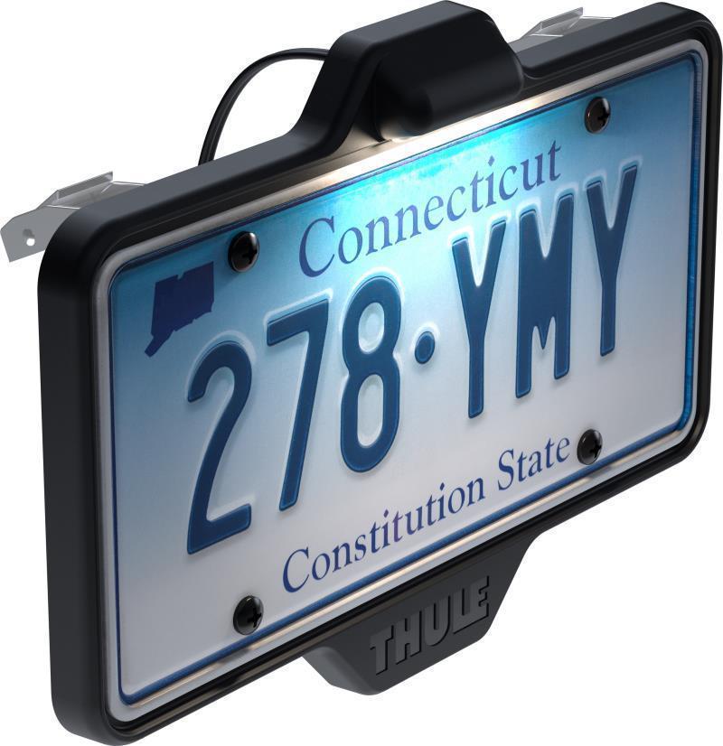 License Plate Holder - Black 4