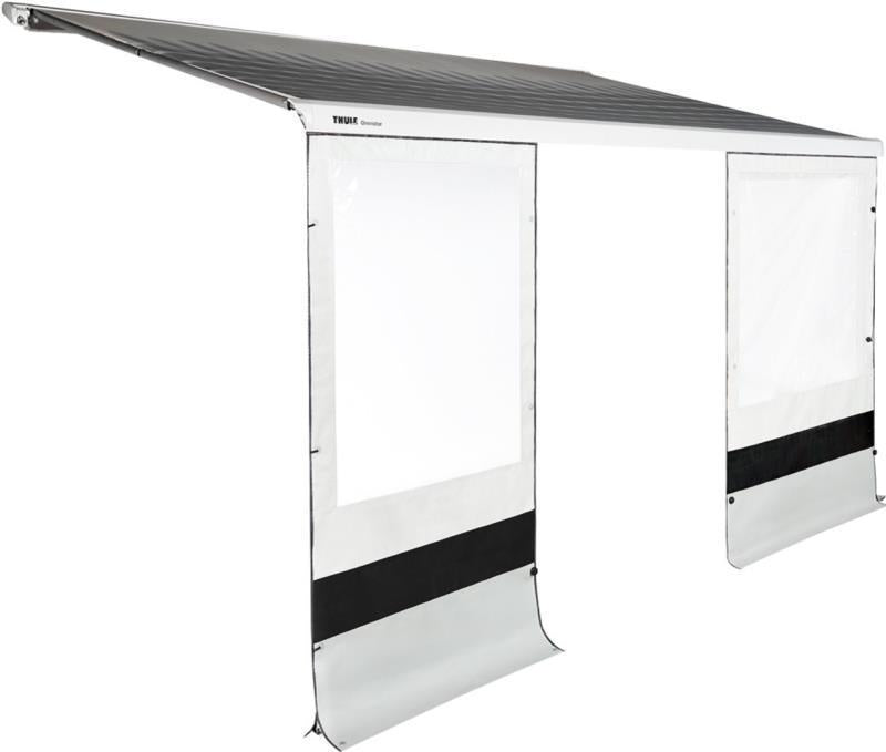 Rain Blocker G2-Front Panel - 5.7` x 6.9` - Silver 1