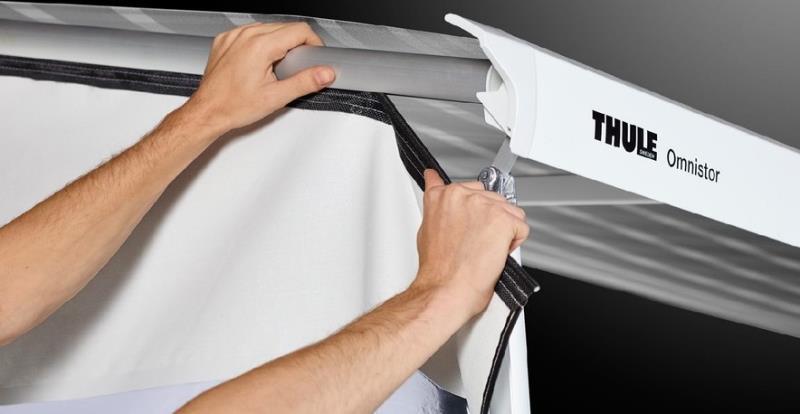 Rain Blocker G2-Side Panel - Large - silver 1