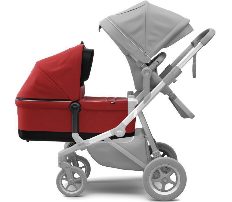 Sleek Bassinet - Energy Red - Energy Red 3