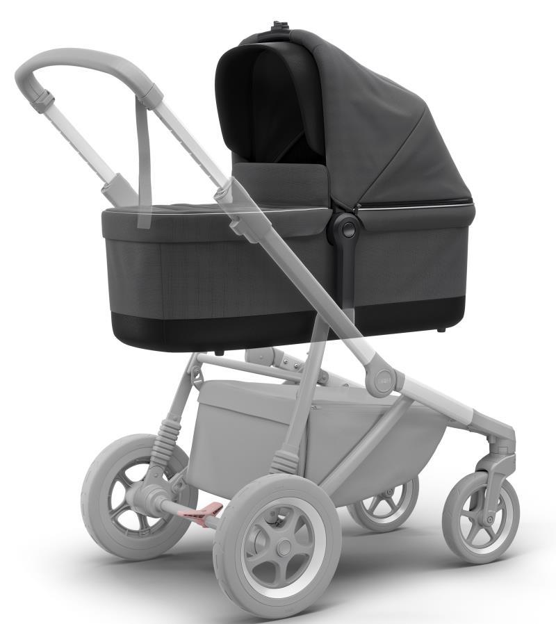 Sleek Bassinet - shadow grey 1