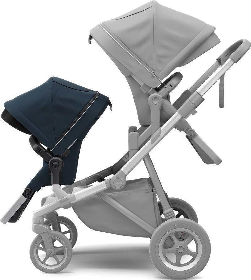 Sleek Sibling Seat - Navy Blue - Navy Blue 2