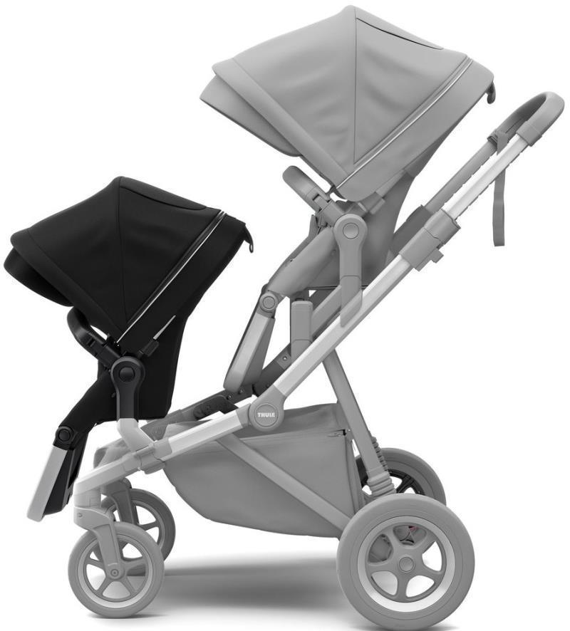 Sleek Sibling Seat - black 1