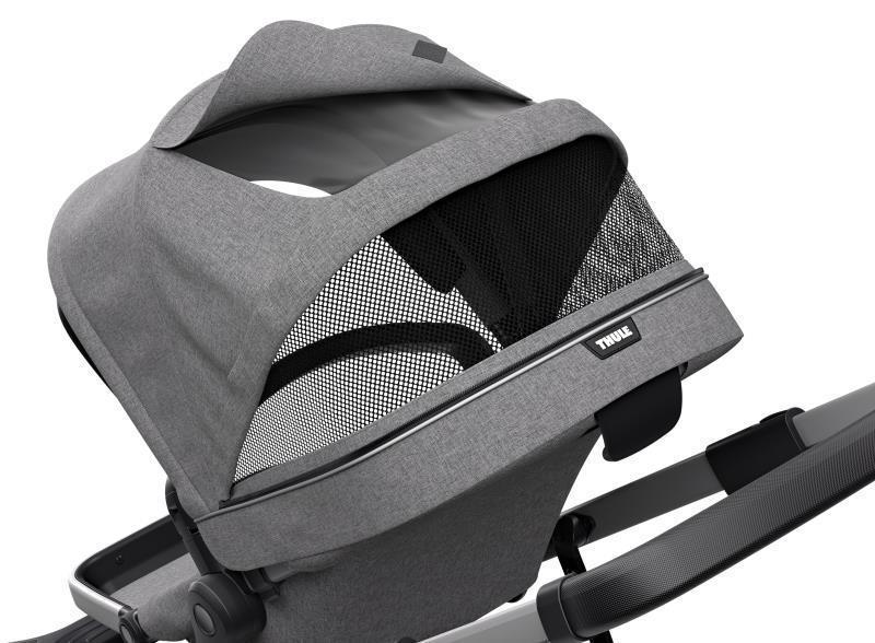 Sleek Stroller - grey melange 1