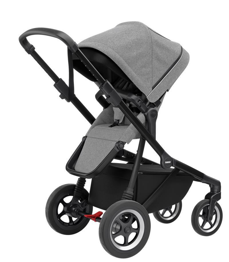 Sleek Stroller - grey melange / black 1
