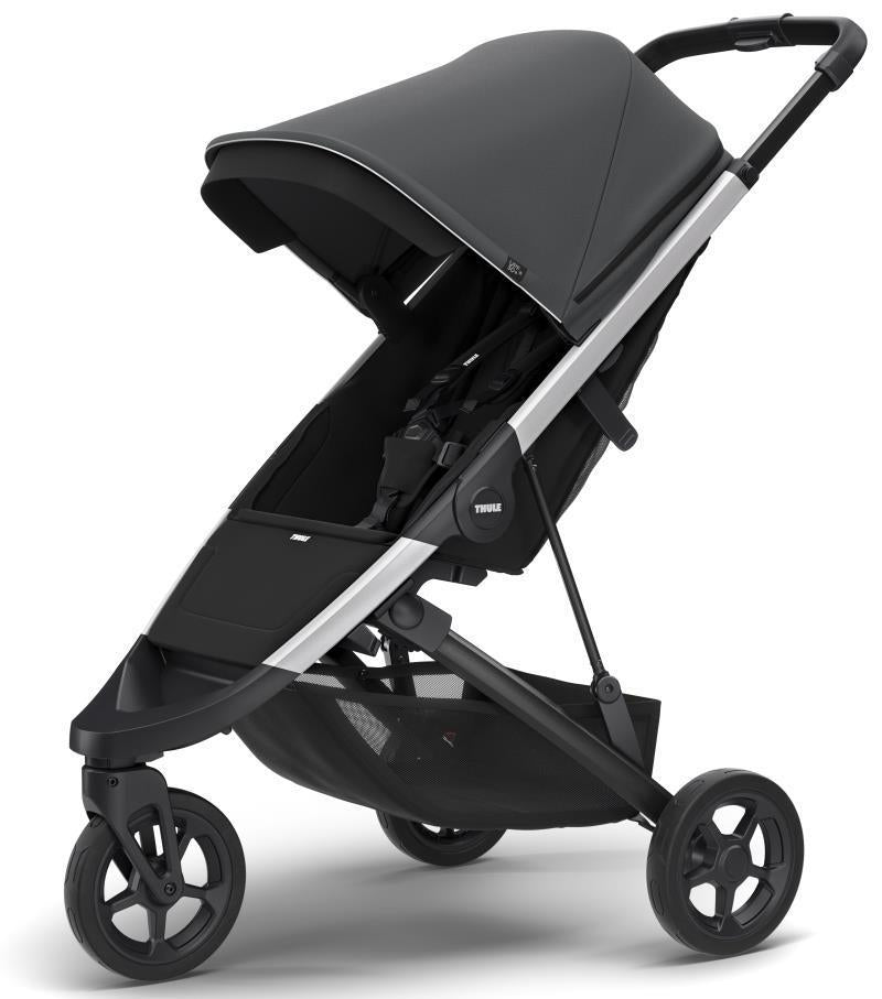Spring 3-Wheel Stroller - Shadow Grey 2
