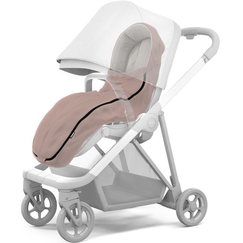 Stroller Footmuff - Misty Rose 1
