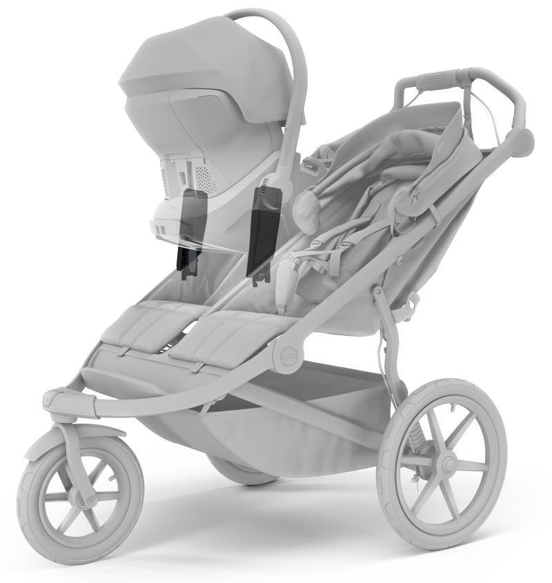 Urban Glide 3 Double Car Seat Adapter For Maxi-Cosi - black 1