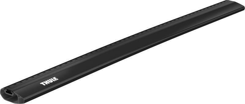 WingBar Edge 104cm Roof Bar 1-Pack - Black 1