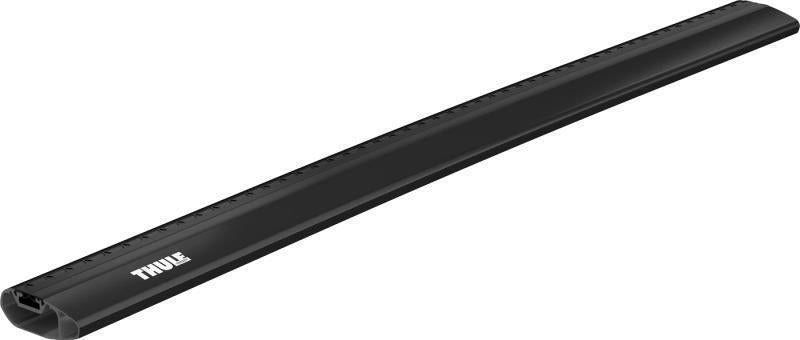WingBar Edge 77cm Roof Bar 1-Pack - Black 1