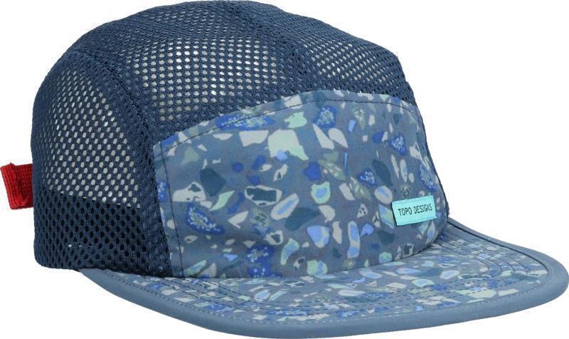 Global Hat - blue terrazzo 1