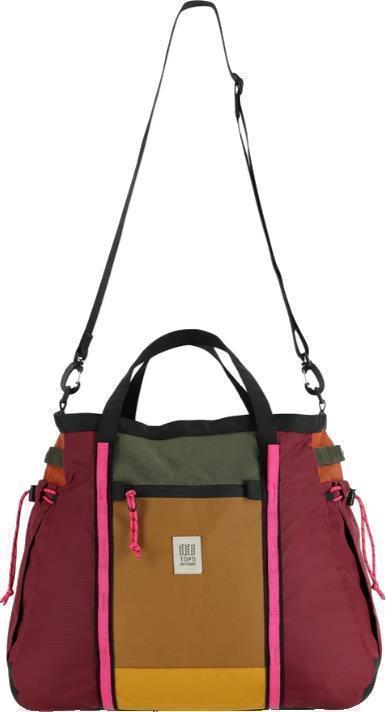 Mountain Gear Bag - Burgundy / Dark Khaki 2