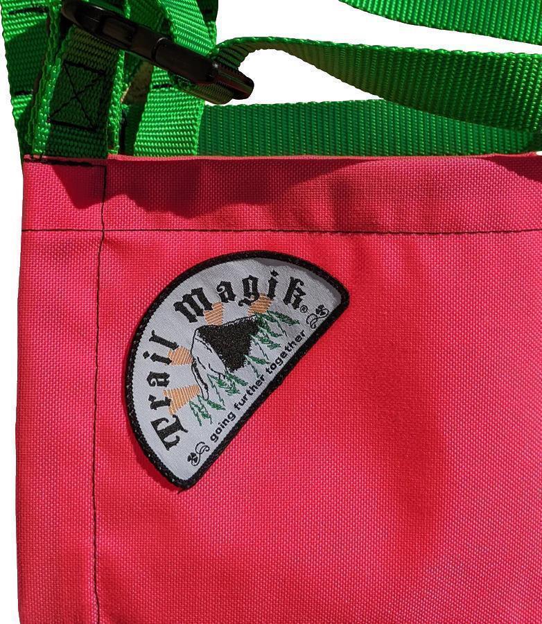 Kid Carrier - Hot Pink / Neon Green Straps 1