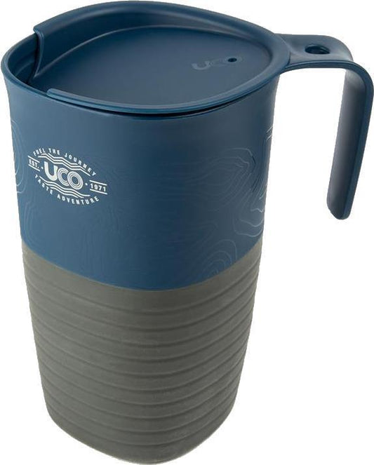 Eco Collapsible Camp Cup - Large - Ocean Blue 1