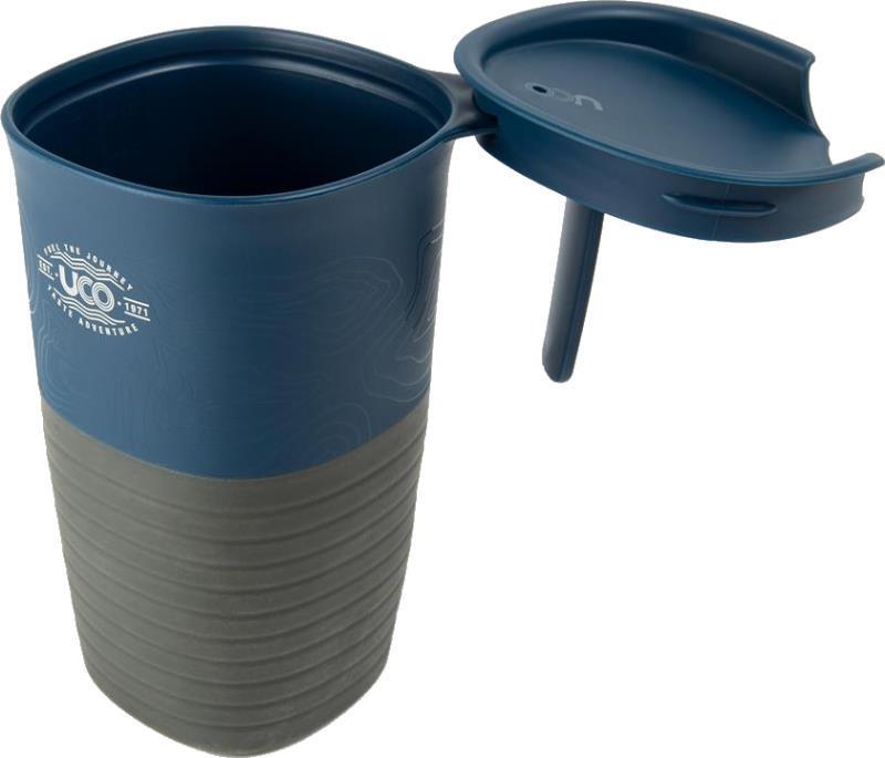 Eco Collapsible Camp Cup - Large - Ocean Blue 2