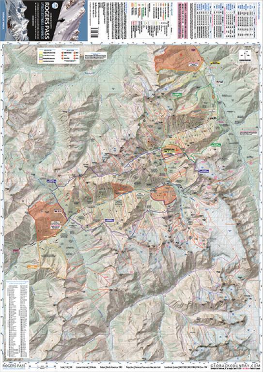 Geobackcountry Rogers Pass Map: 2nd Ed - Not Applicable 3