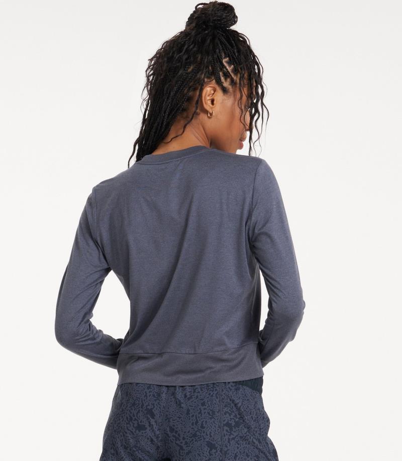 Daydream Crew - Womens - Azure Heather 2