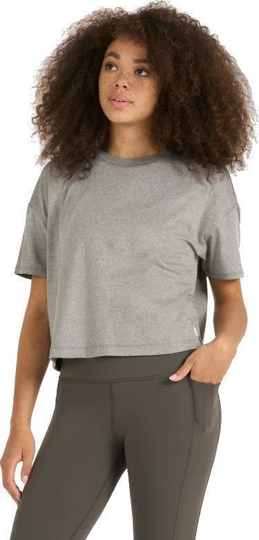 Energy Tee - Womens - Heather Grey 1