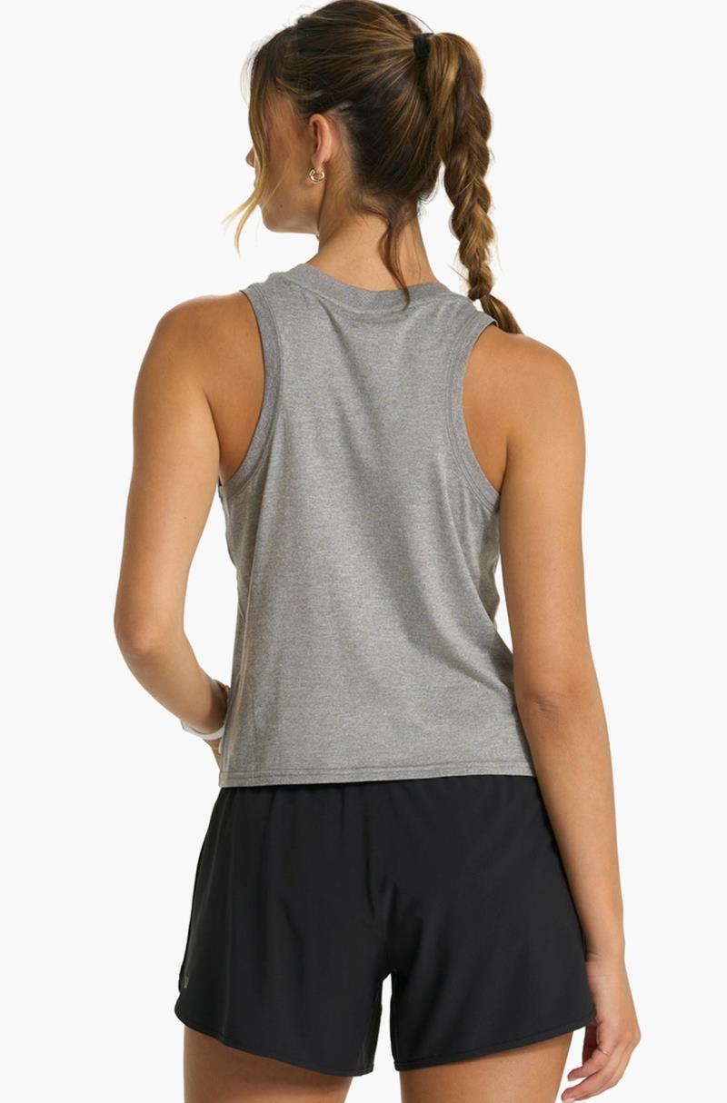 Energy Top - Womens - Heather Grey 2