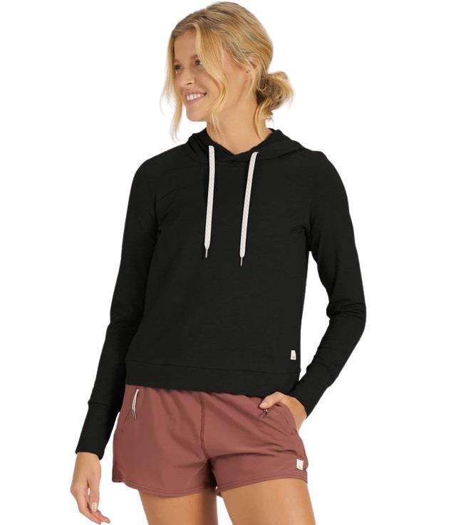 Halo Essential Hoodie - Womens - Black Heather 1