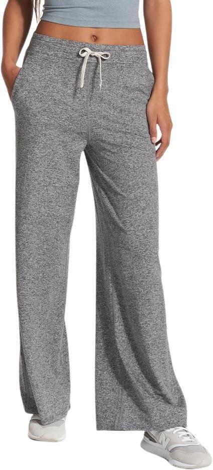Halo Essential Wideleg Pants - Womens - heather grey 1