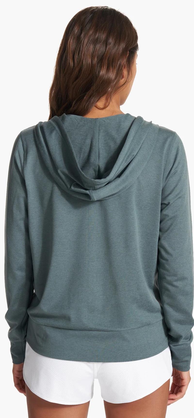 Halo Performance Hoodie 2.0 - Womens - Lake Heather 2