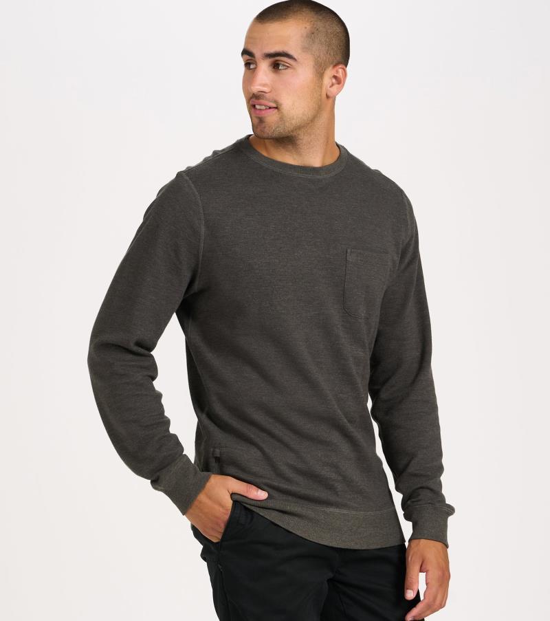 Jeffreys Pullover - Mens - Oregano Heather 2