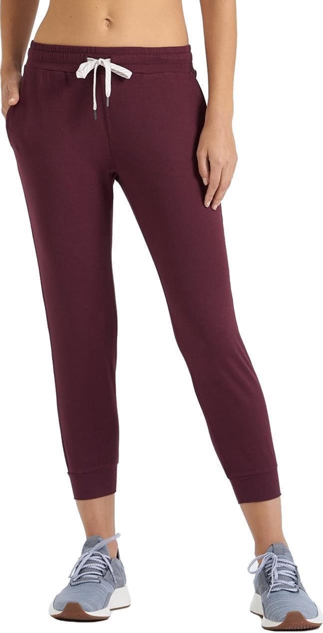 Performance Joggers, Reg - Womens - Cerise Heather 1