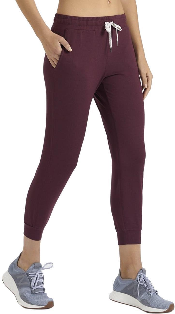 Performance Joggers, Reg - Womens - Cerise Heather 2