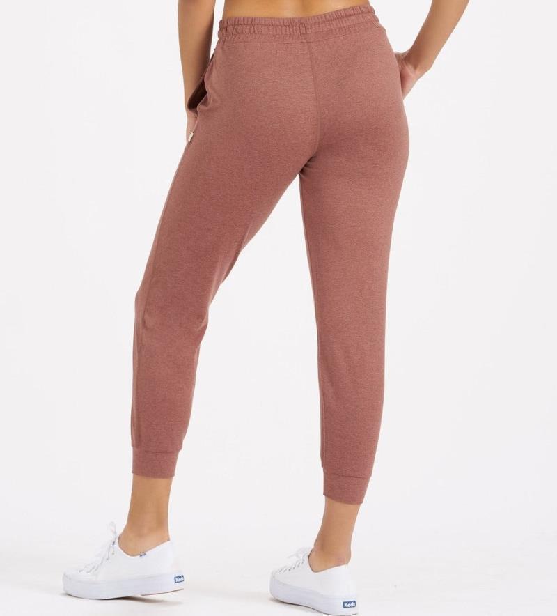 Performance Joggers, Reg - Womens - Terracota Heather 2