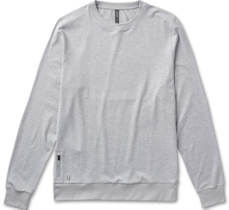 Ponto Performance Crew - Mens - Platinum Heather 1