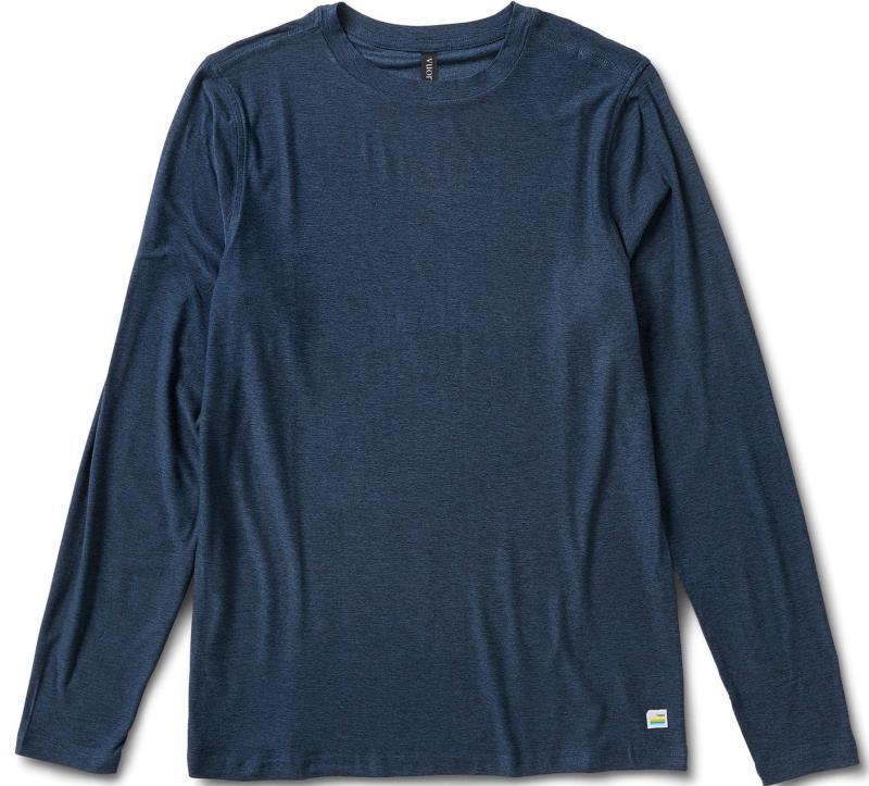 Strato LS Tech Tee - Mens - Navy Heather 1