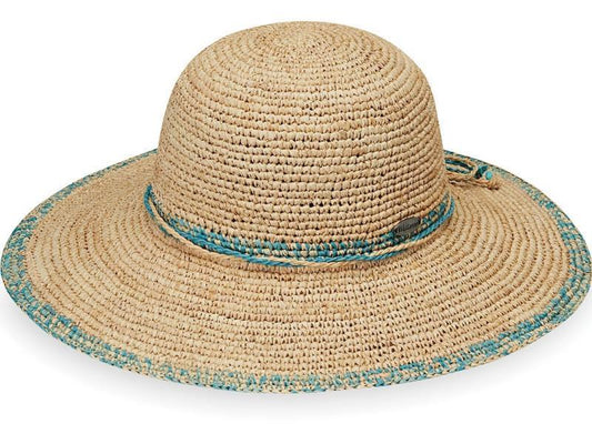 Camille - Womens - Natural / Turquoise 1