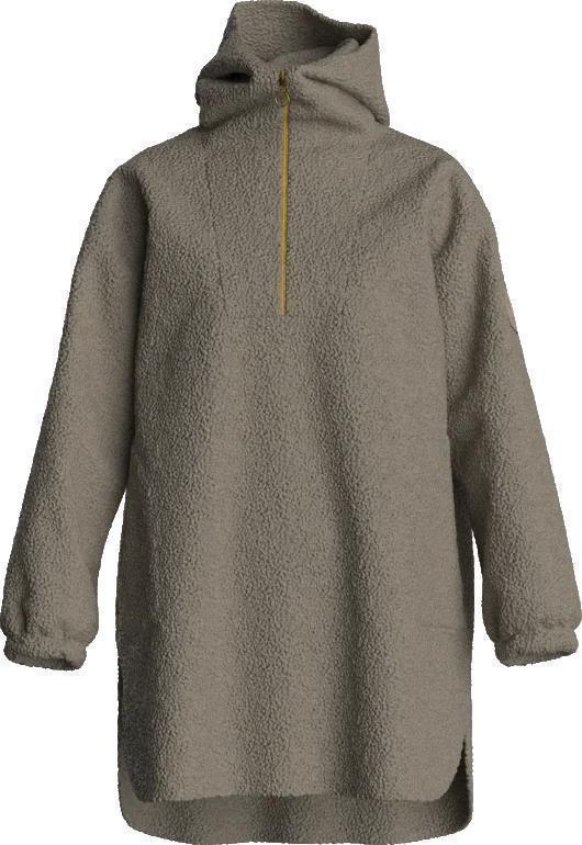 Alta Shearling Hoodie - Womens - Camel 1