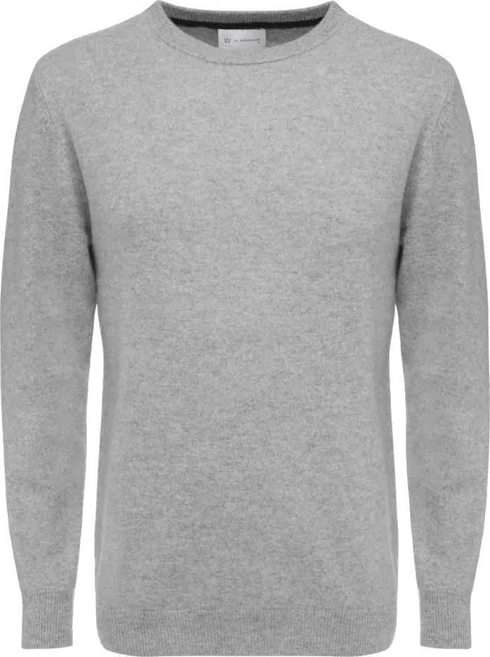 Blefjell Crew Neck - Mens - Grey Melange 1