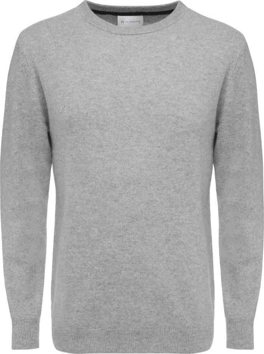 Blefjell Crew Neck - Mens - Grey Melange 1