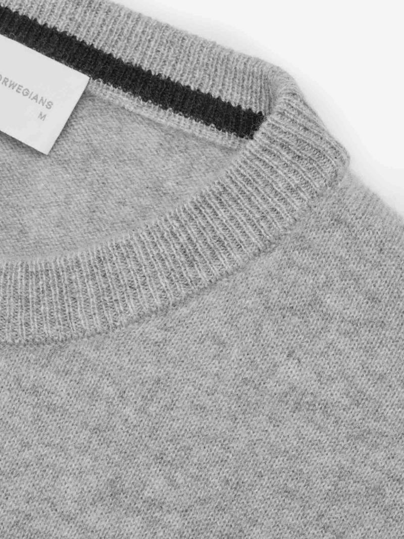 Blefjell Crew Neck - Mens - Grey Melange 4