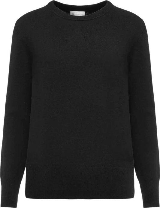 Blefjell Crew Neck - Womens - Black 1